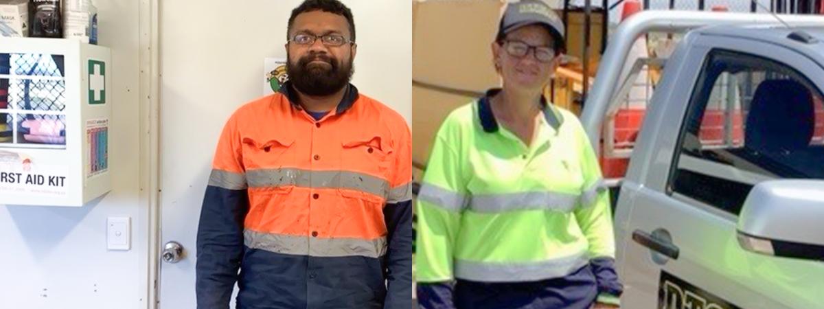 Asphalt duo save a life in the NT