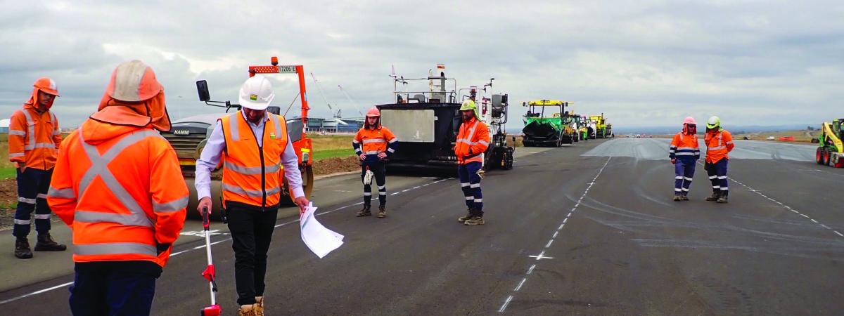 safety first for workers - APS Grey Crew Road