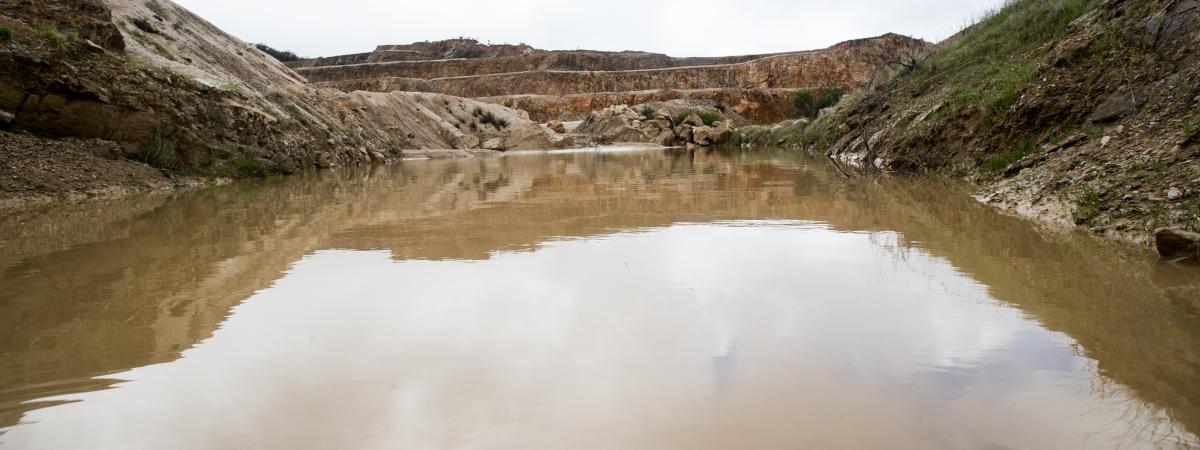 Stonyfell Quarry water