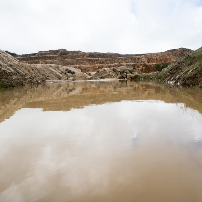 Stonyfell Quarry water