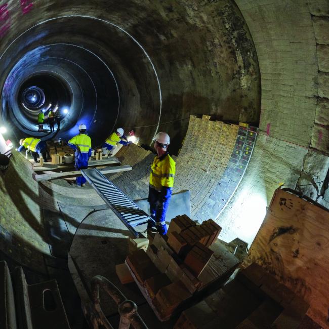 Inside the Berrima kiln