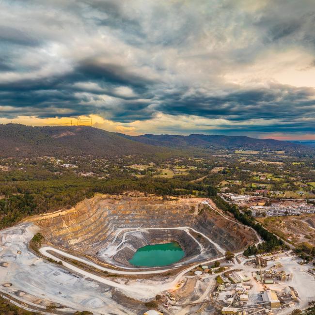 Montrose Quarry - aerial