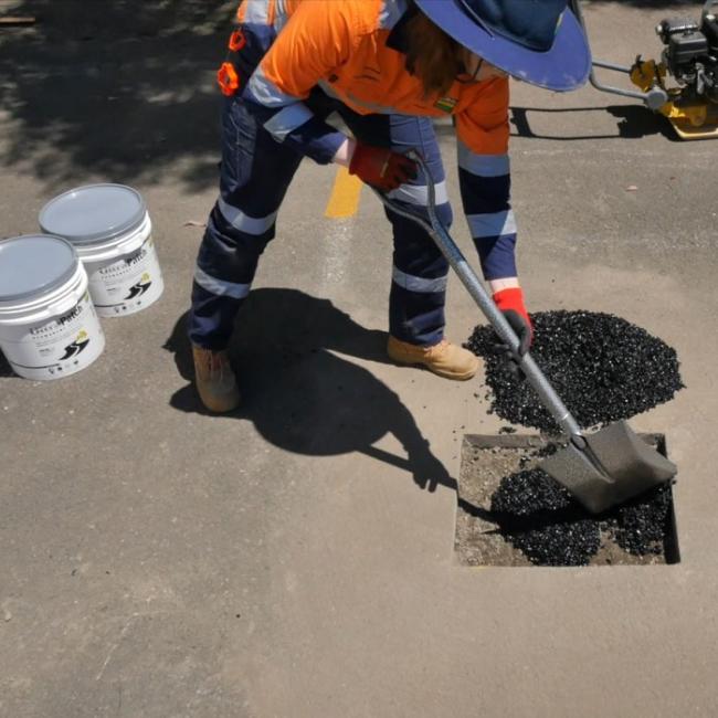 Add UltraPatch to a cleared contained surface