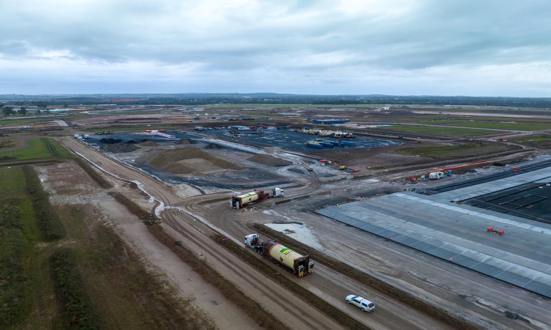Western Sydney Airport aerial