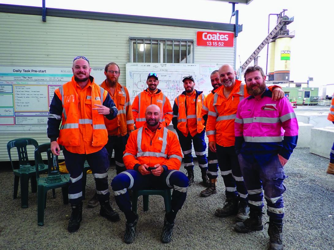 Safety first for workers - APS Grey Crew