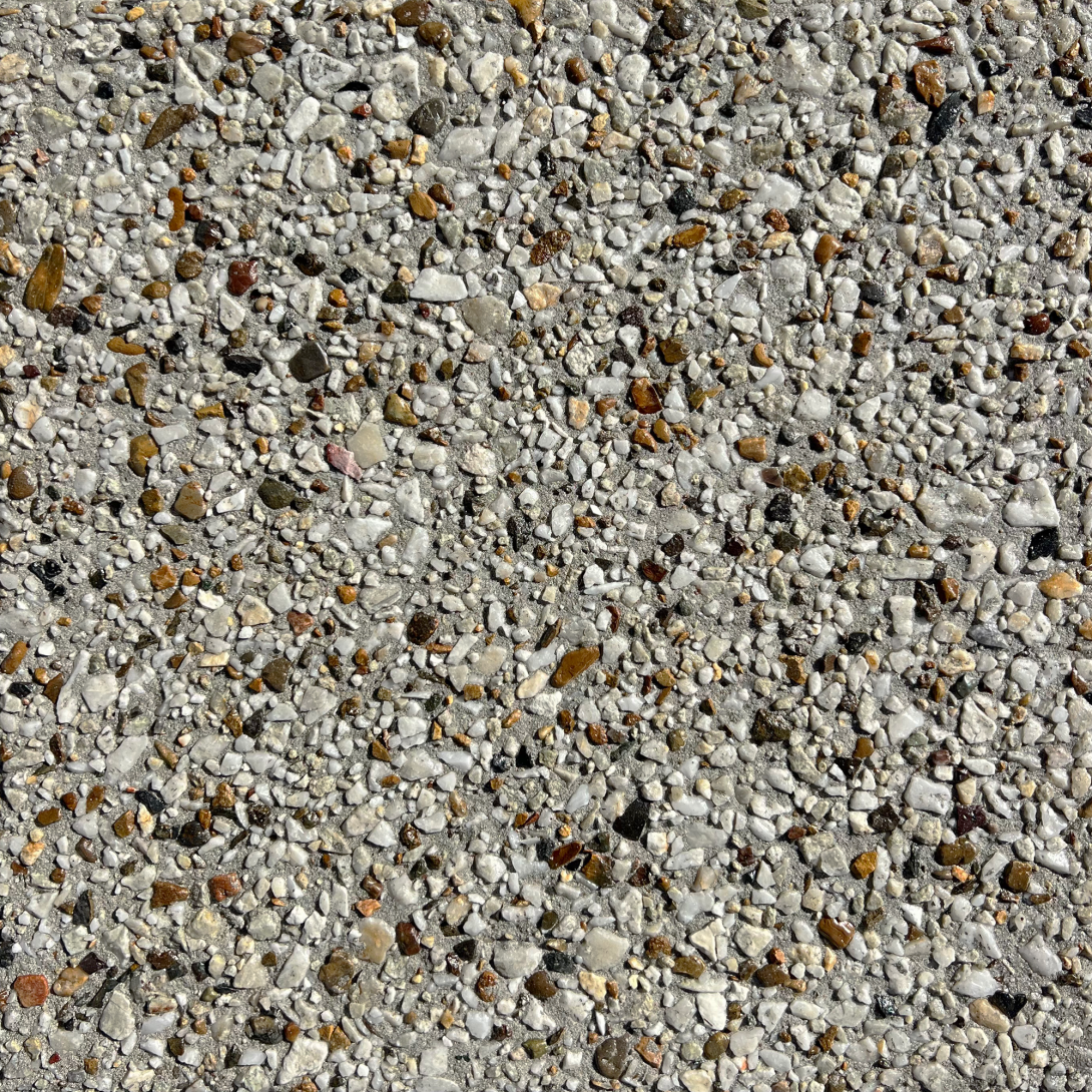 South-East Queensland exposed concrete in colour Arctic Sun