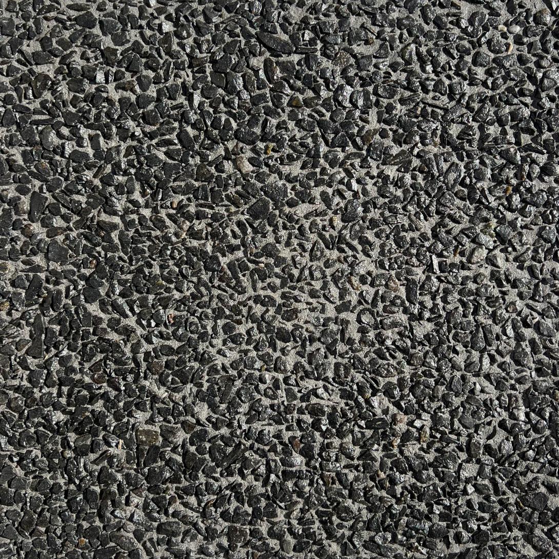 South-East Queensland exposed concrete in colour Black Night