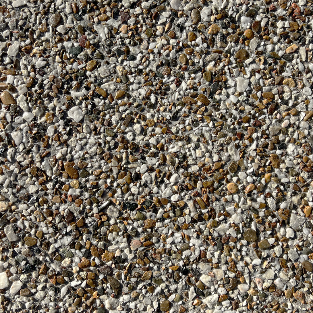 South-East Queensland exposed concrete in colour Cherry Blossom