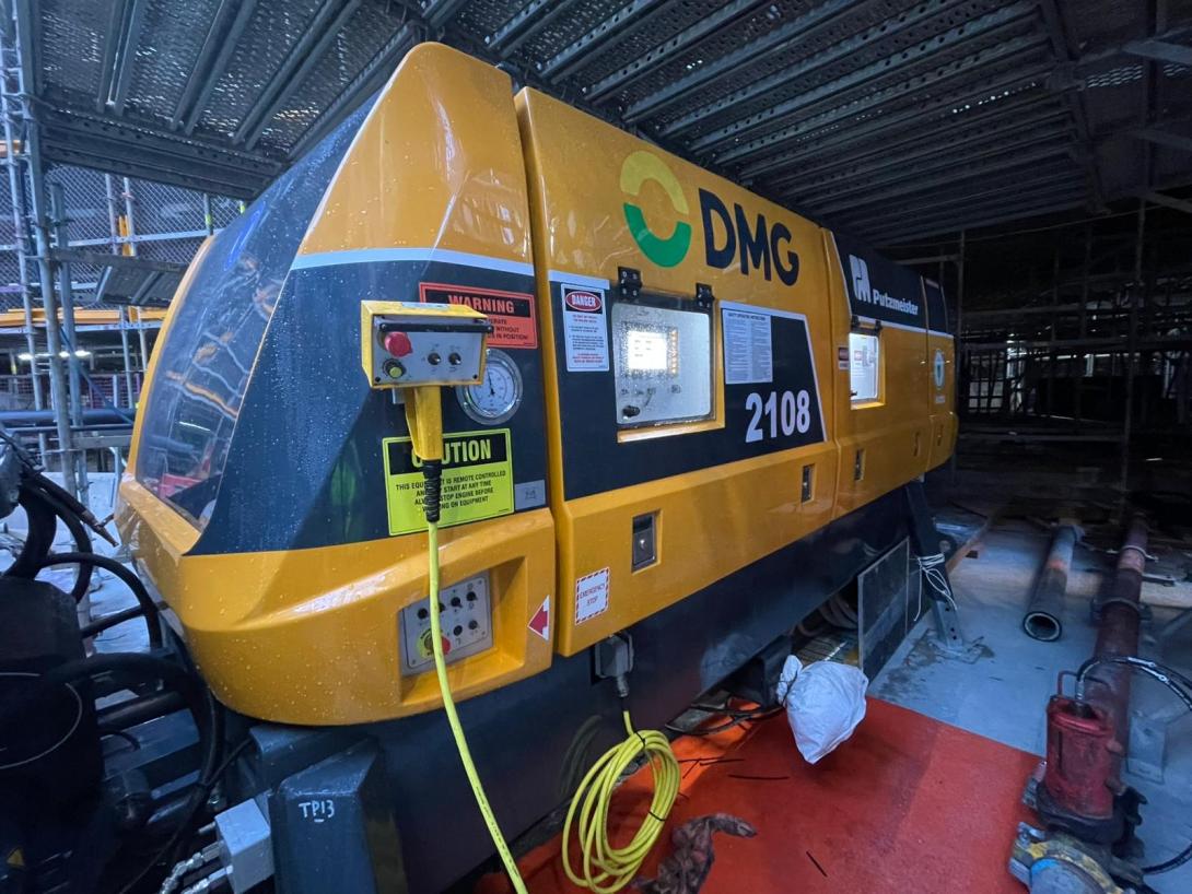 Electric pump DMG at Chifley Tower