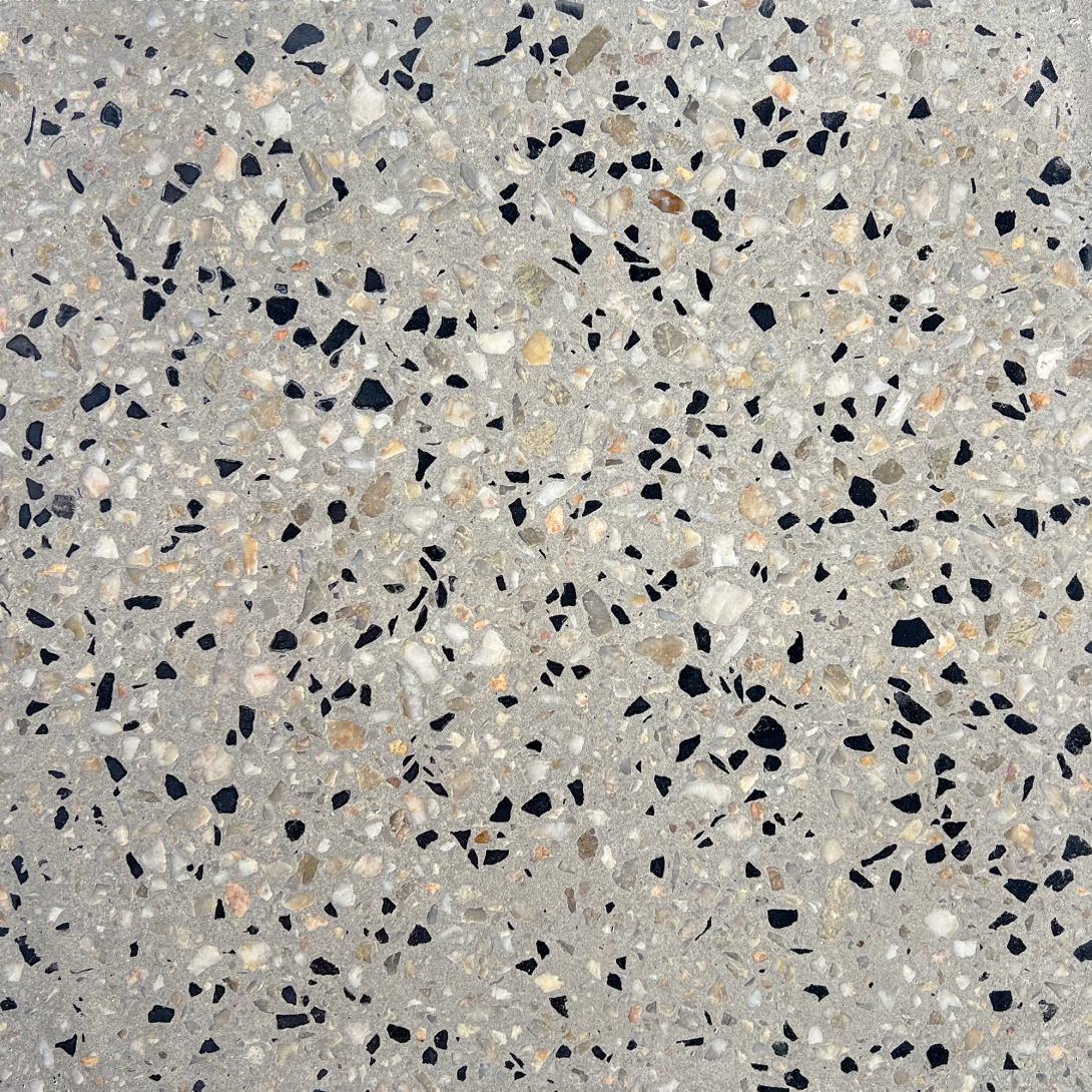 South-East Queensland boralstone polished concrete in colour Domino