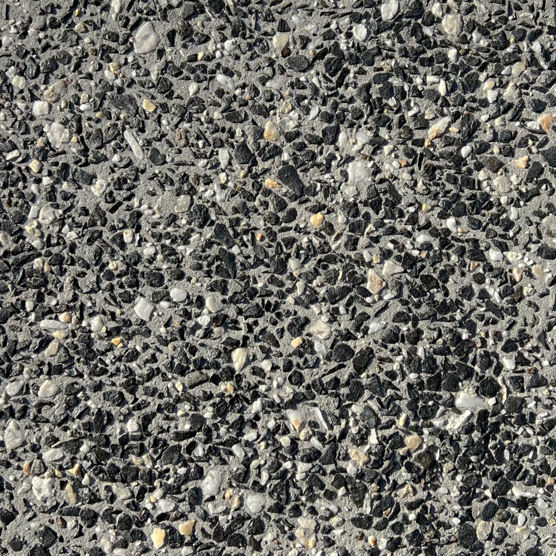 South-East Queensland exposed concrete in colour Salt and Pepper