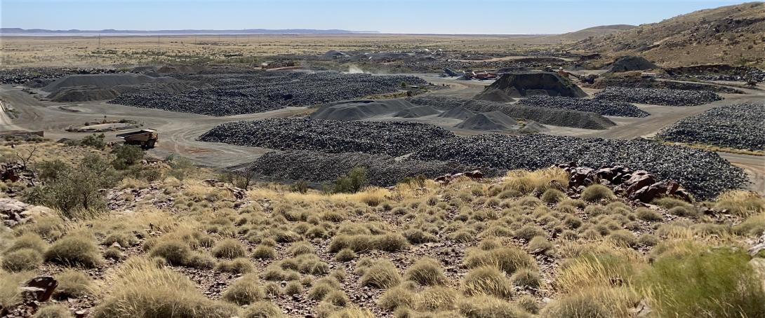 Boral rock at Scarborough Energy Project