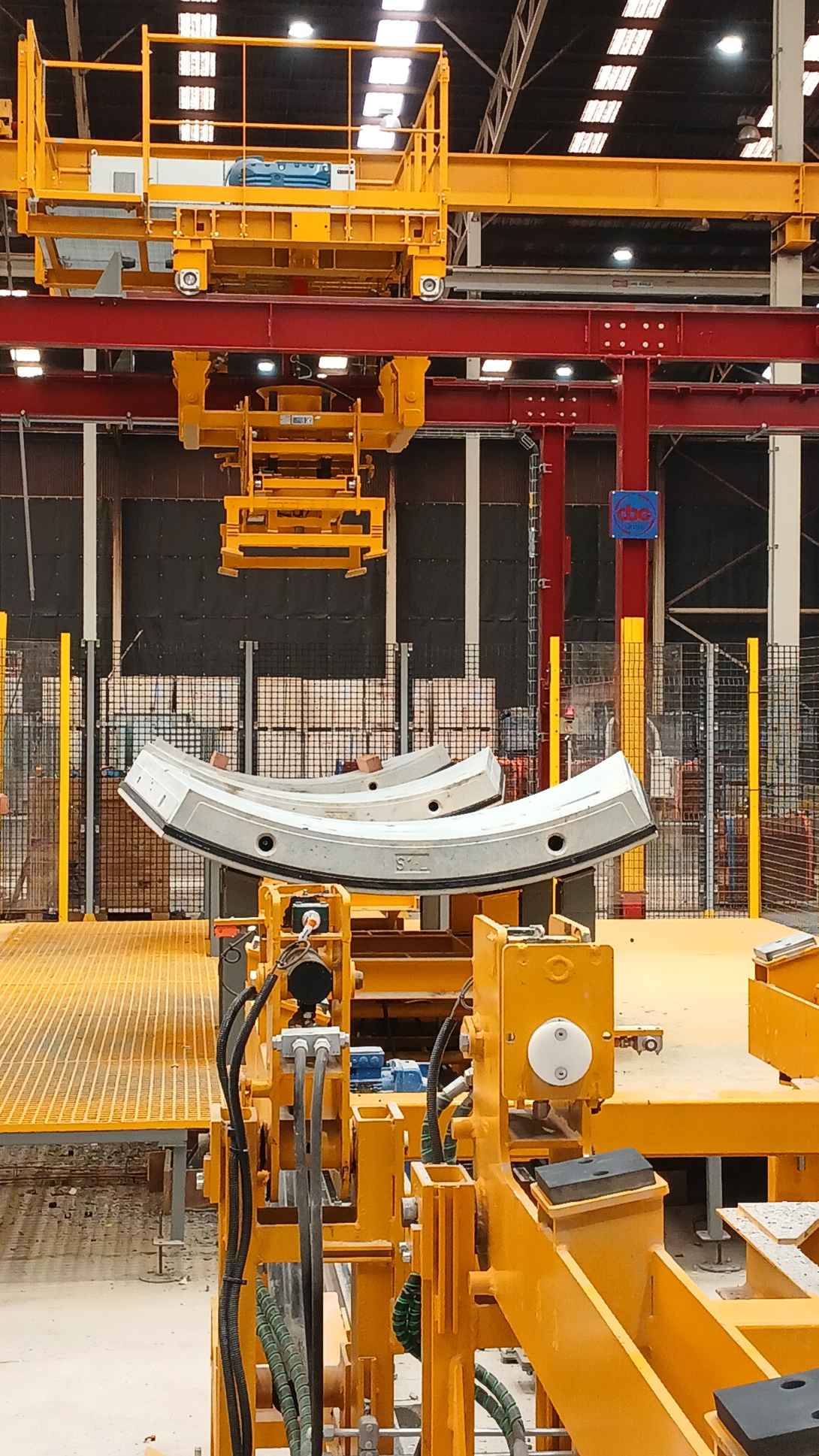 Pre-cast tunnel segments at Alkimos Seawater Desalination Plant WA