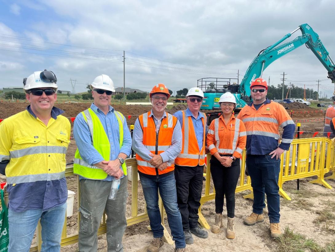 blended recycled glass sand 