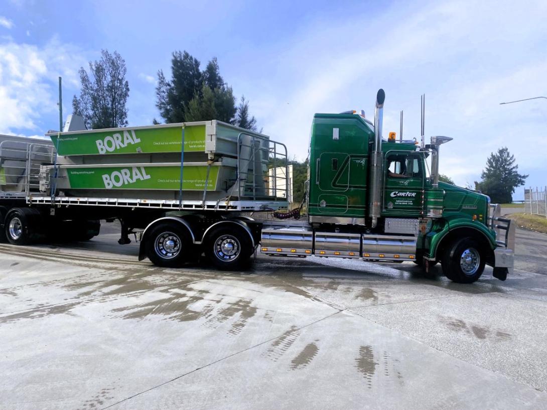 Recycling Wet Concrete Skip Bin