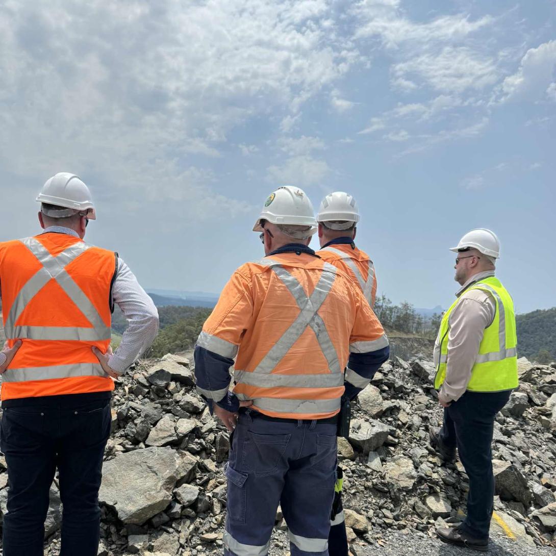 Narangba Quarry site visit 