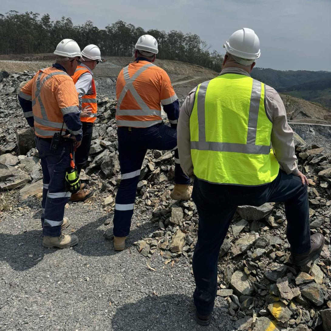 Narangba Quarry site visit 