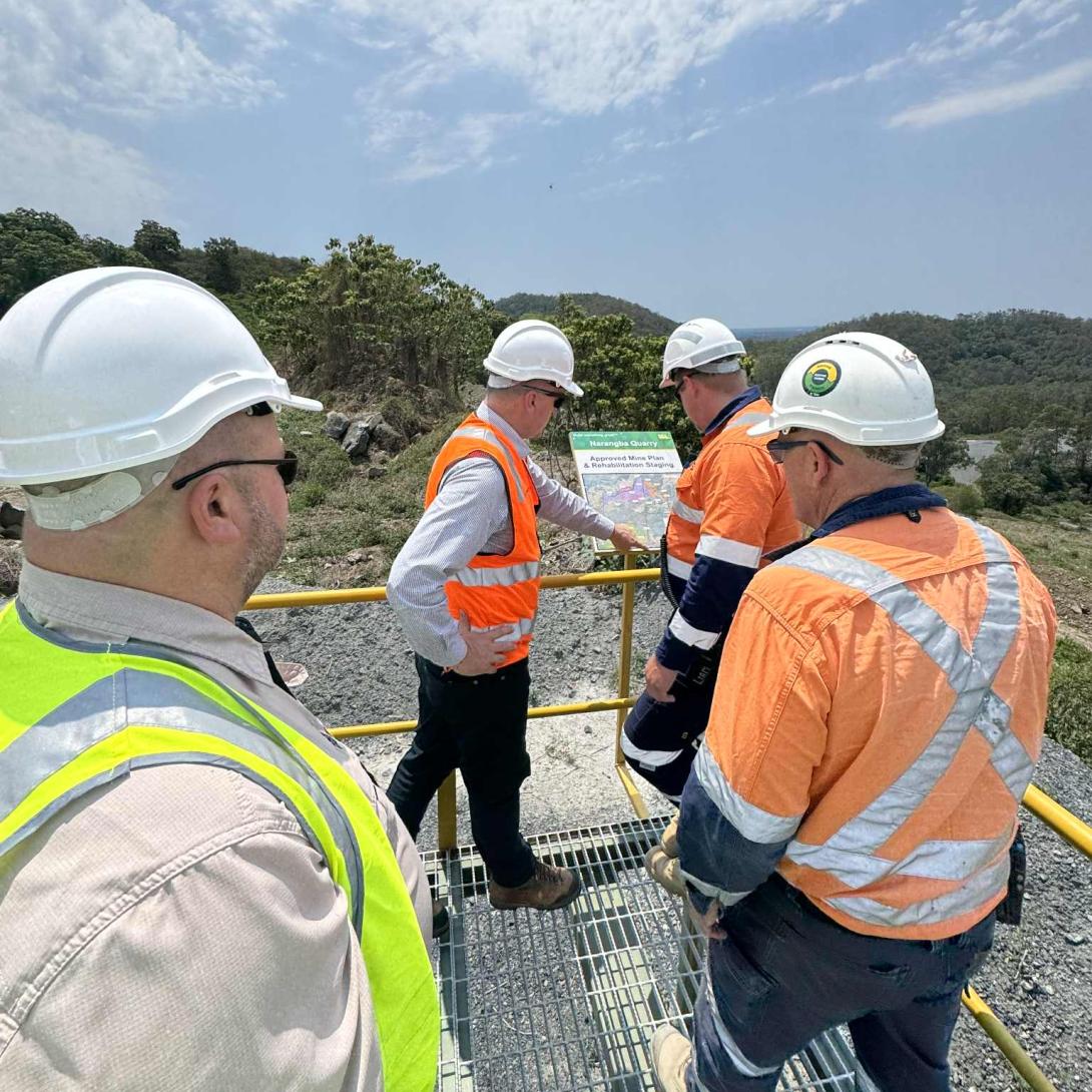 Narangba Quarry site visit 